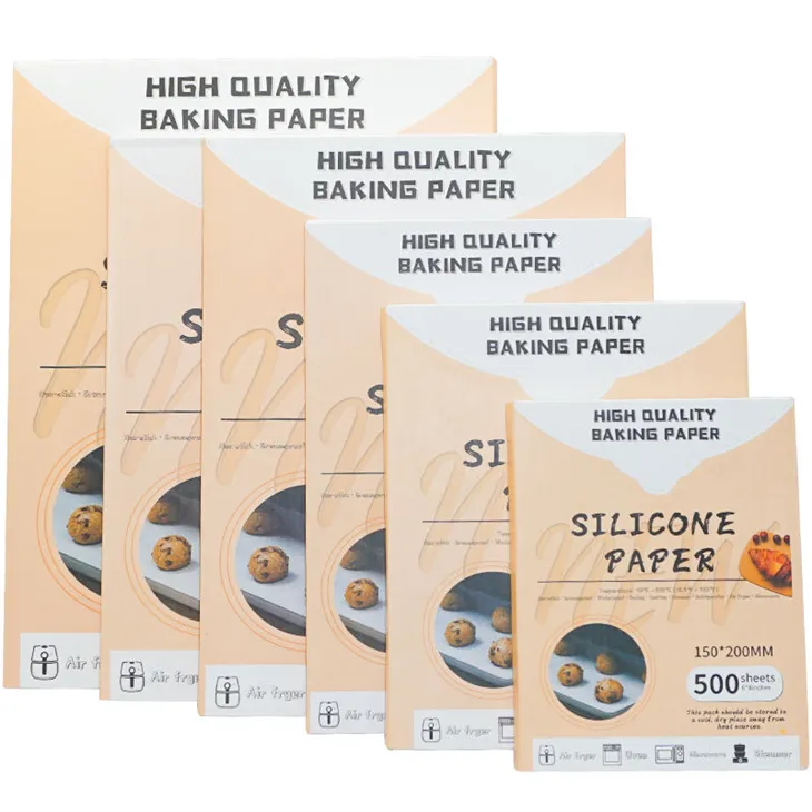 White Rectangular Silicone Baking Paper